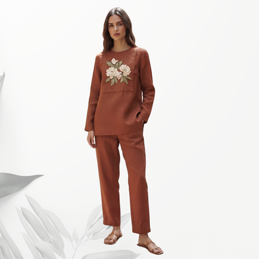 Woody Flora Co-ord Set (2 piece)