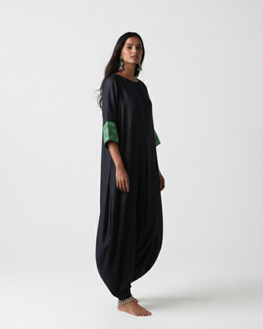 The Midnight Zari Fusion Jumpsuit