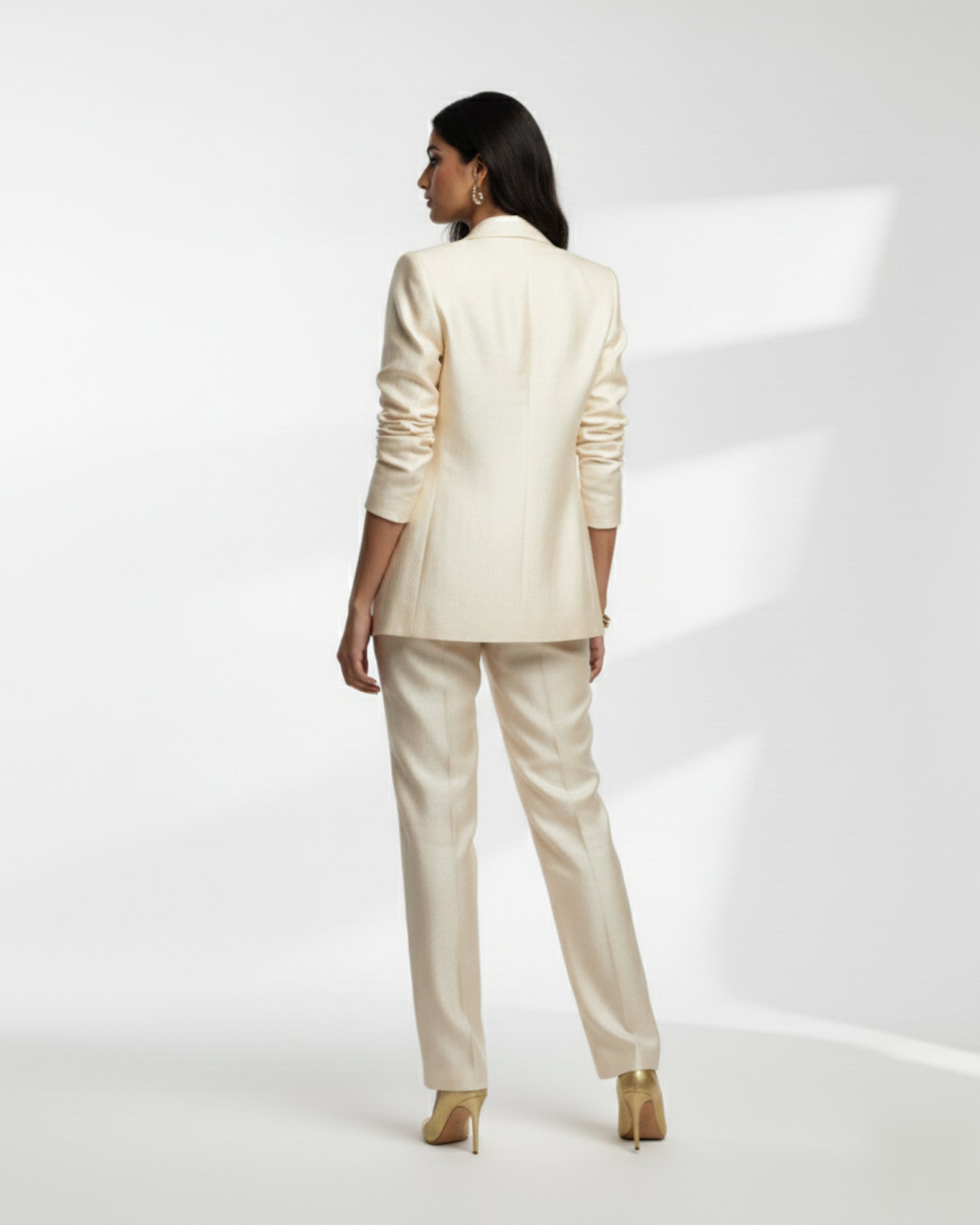 The Electric Polka Co-ord Set - Cream