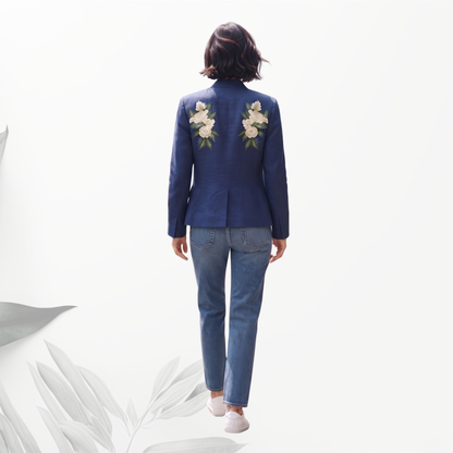 Flora Blazer (Hip Length)
