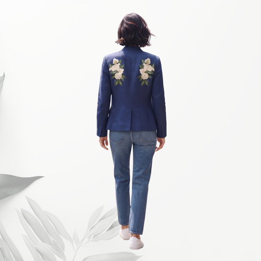 Flora Blazer (Hip Length)