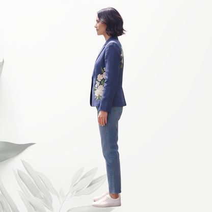 Flora Blazer (Hip Length)