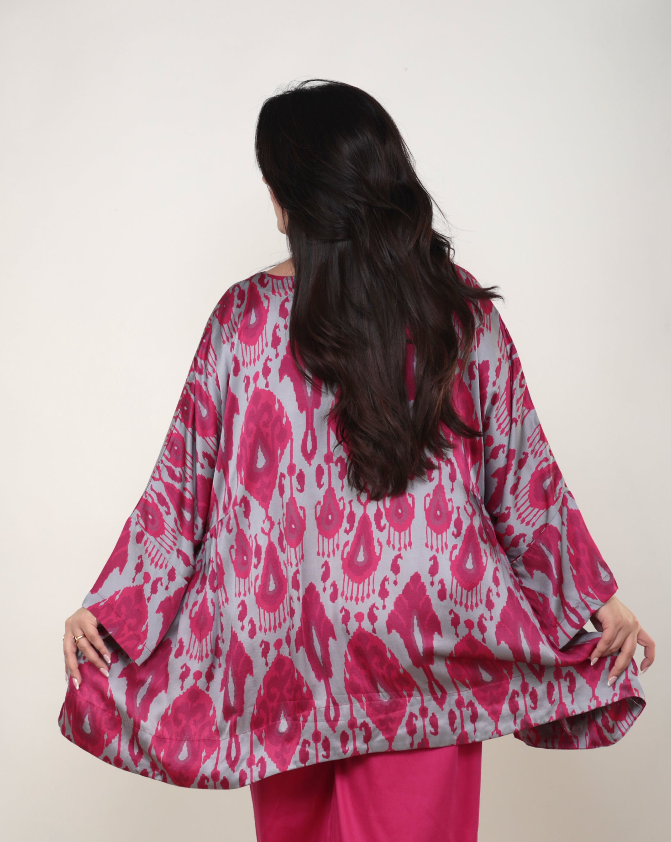Buy Women Ikat Print Top Online in India