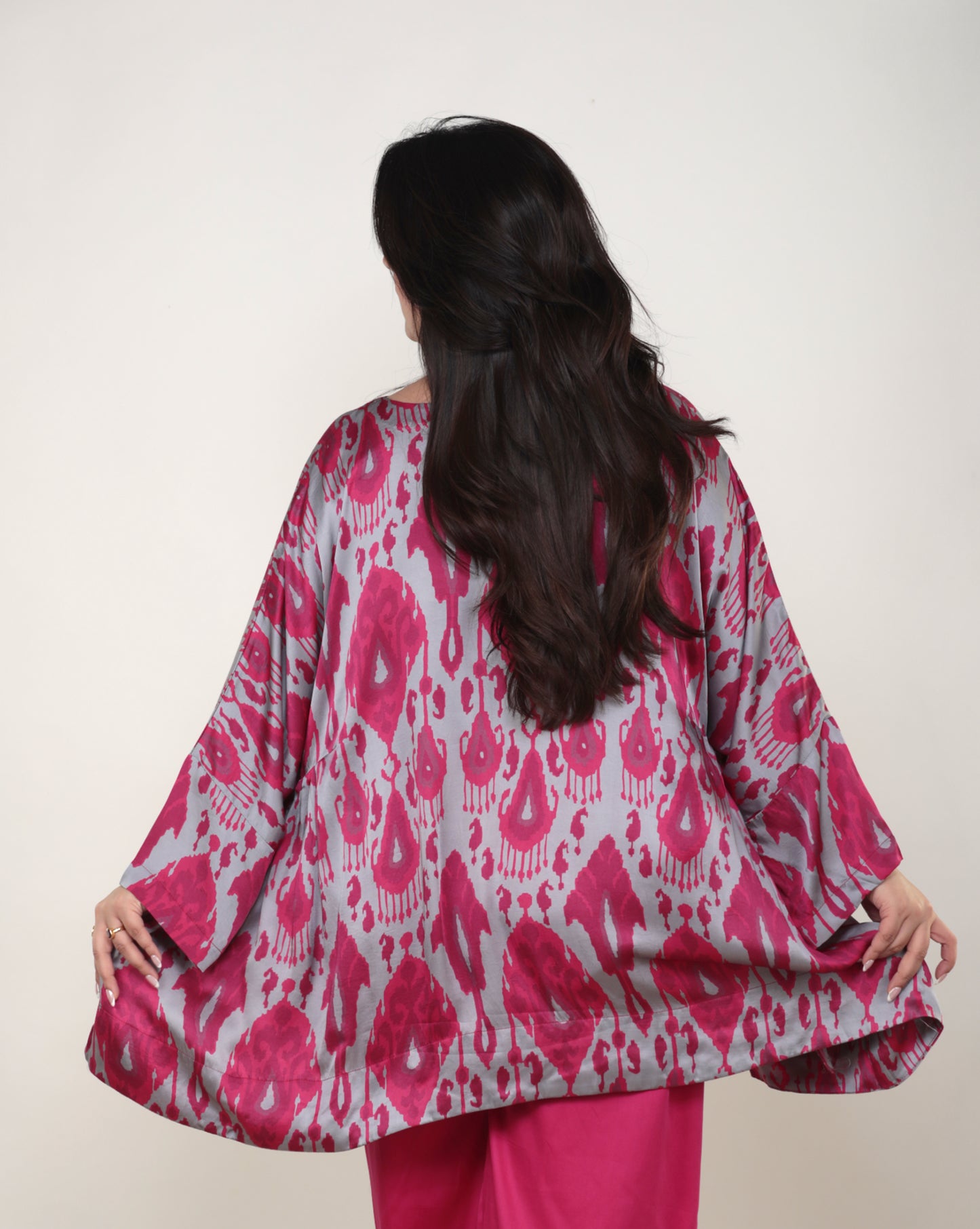 Buy Women Ikat Print Top Online in India
