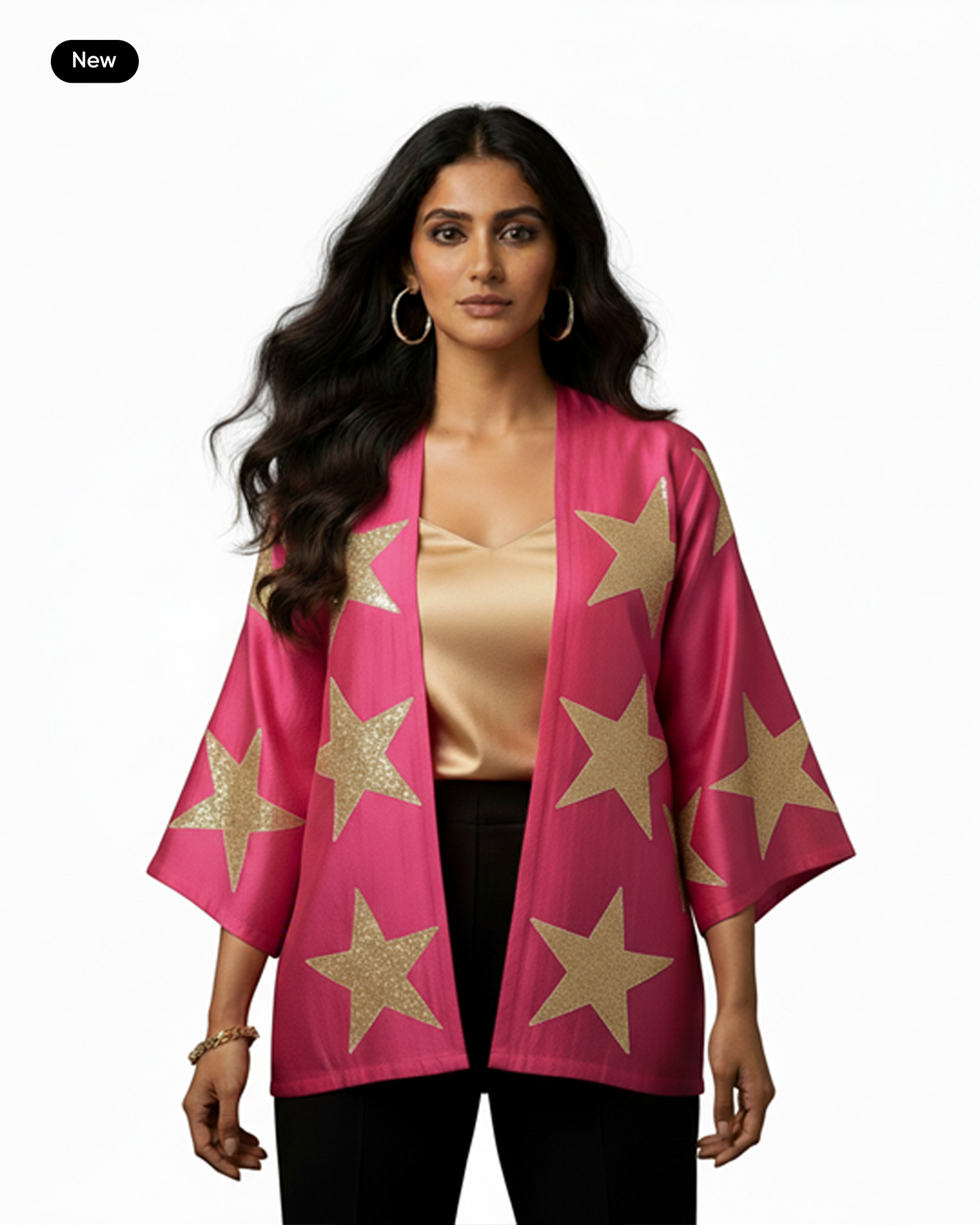 The Stardust Silk Shrug