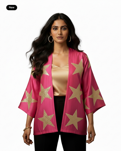 The Stardust Silk Shrug