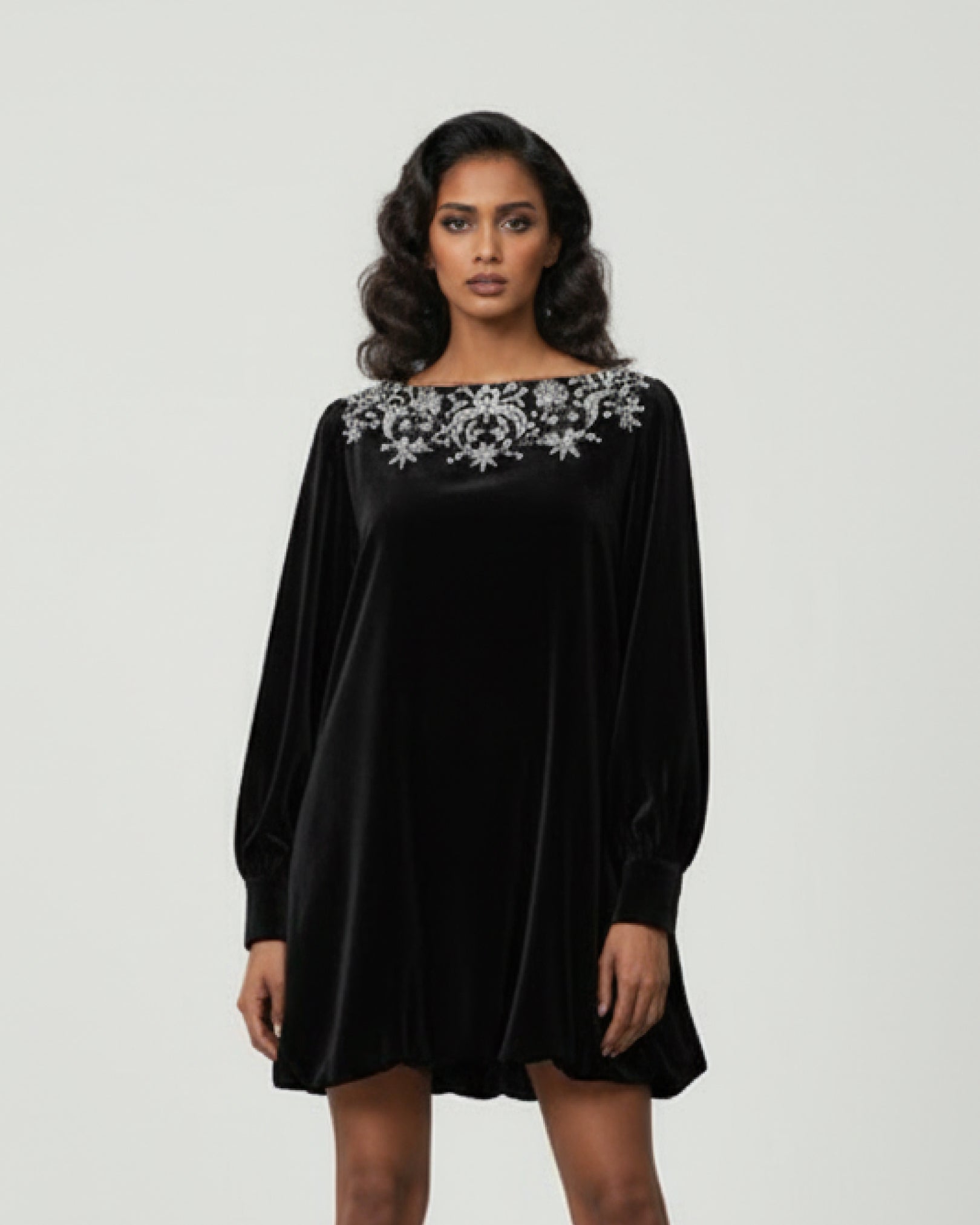 The Lunar Shadow Mini Dress