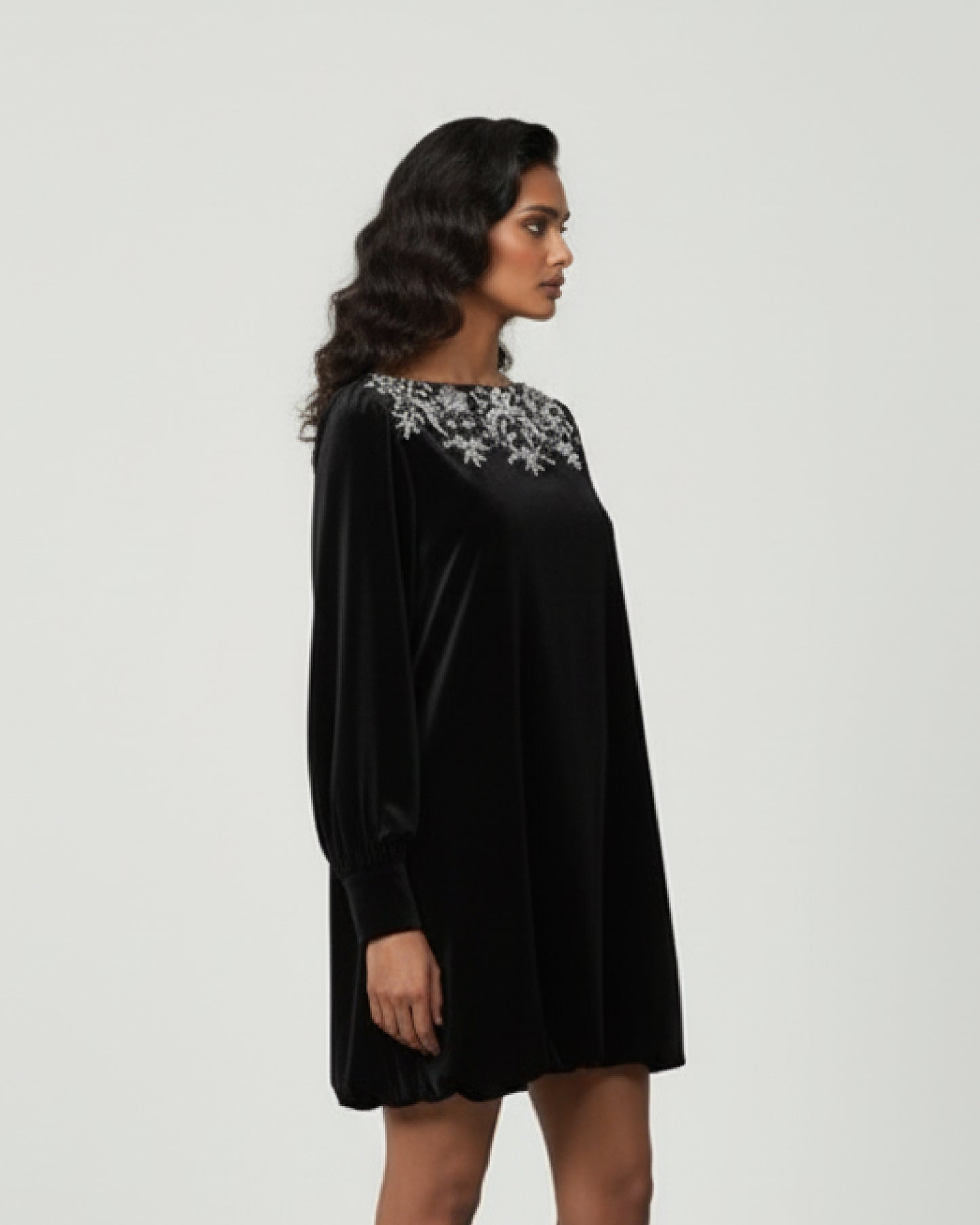 The Lunar Shadow Mini Dress