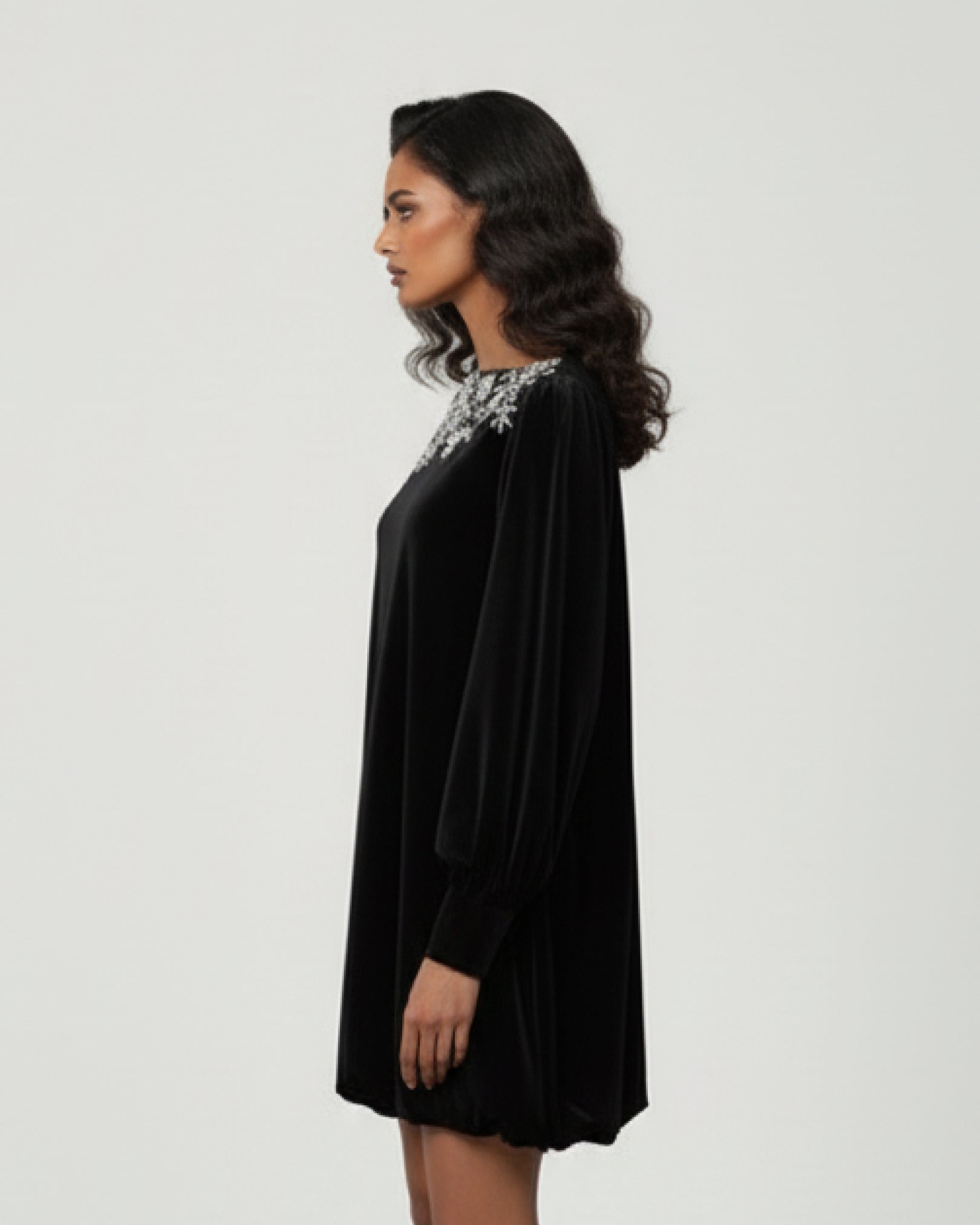 The Lunar Shadow Mini Dress