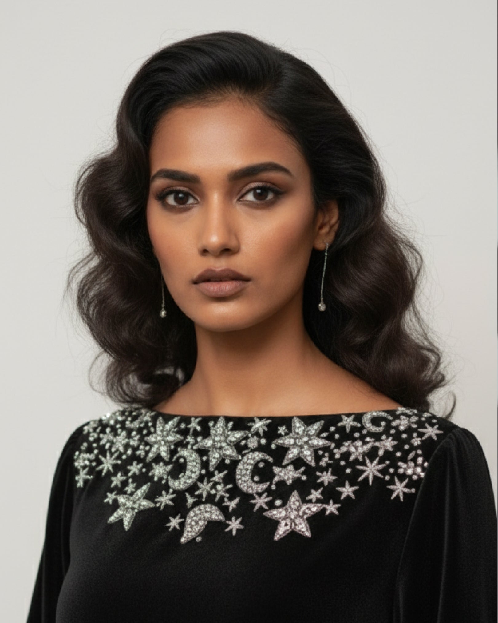 The Lunar Shadow Mini Dress