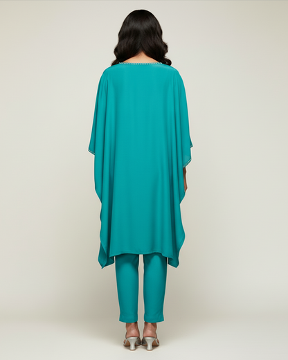 The 'Aegean Paisley' Kaftan Co-ord