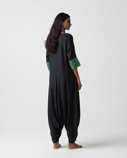 The Midnight Zari Fusion Jumpsuit