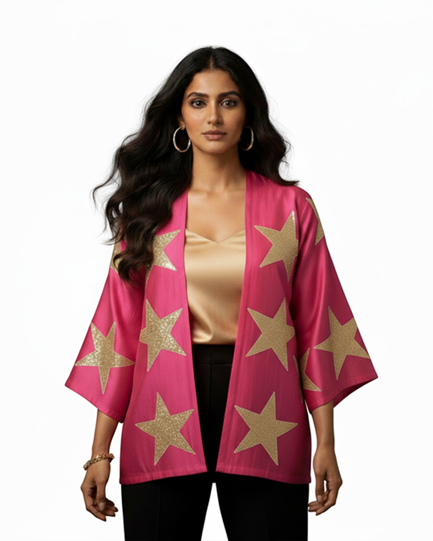 The Stardust Silk Shrug