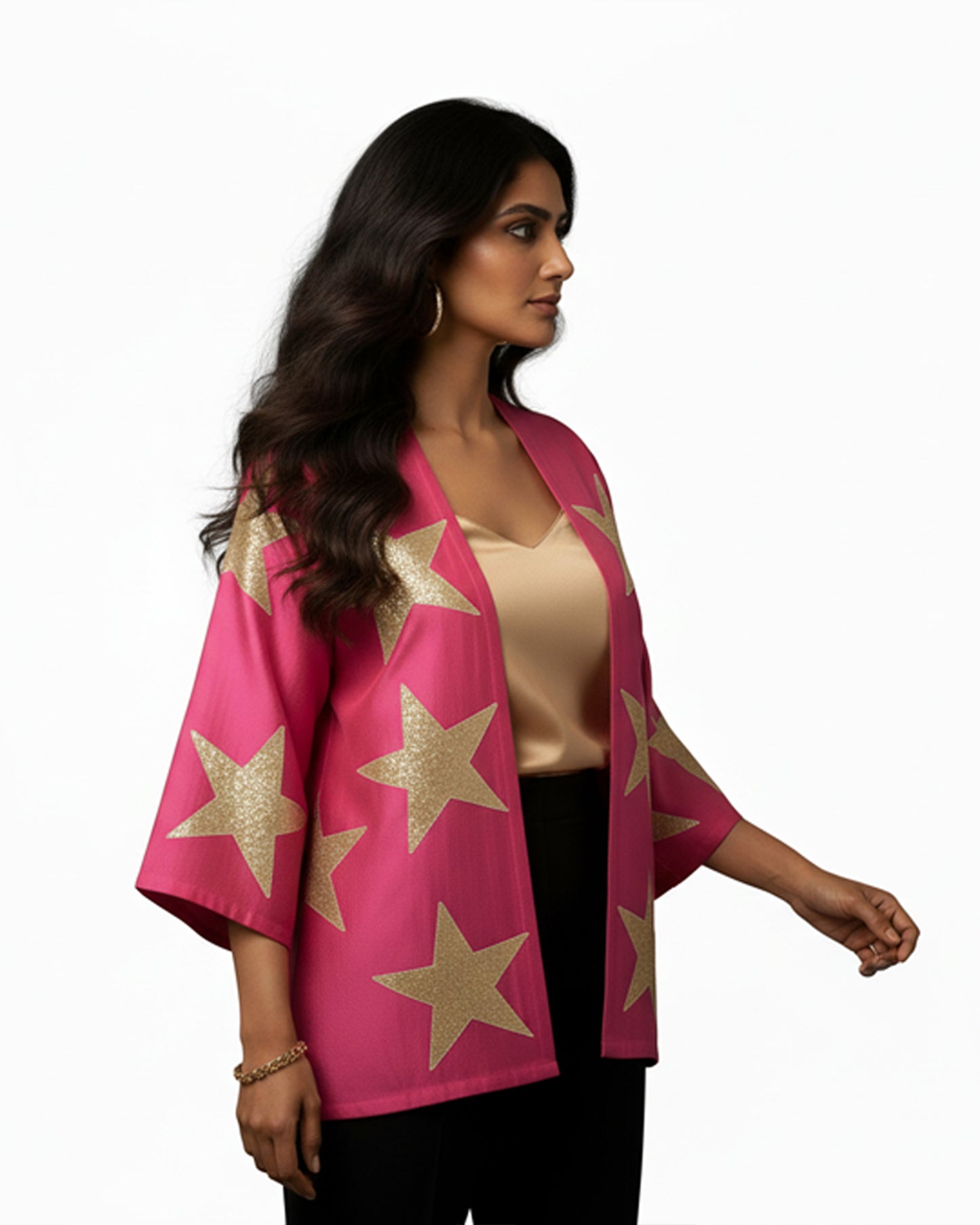 The Stardust Silk Shrug