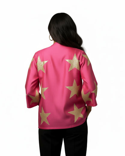 The Stardust Silk Shrug