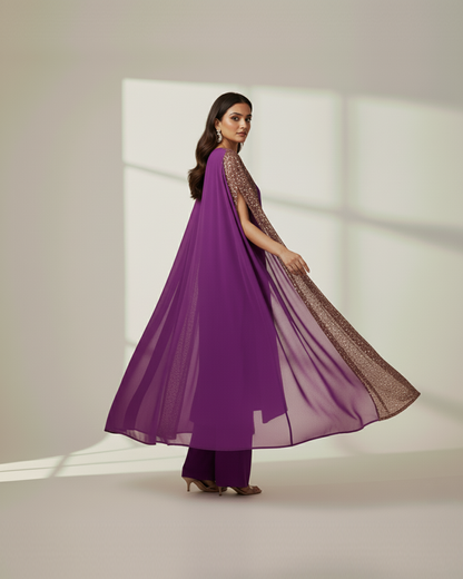 The 'Rose Lily Drift' Silk Set